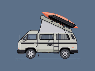 Westfalyeah 030 auto cars illustration vanagon vanlife vector vehicles volkswagen wesfalia westfalyeah