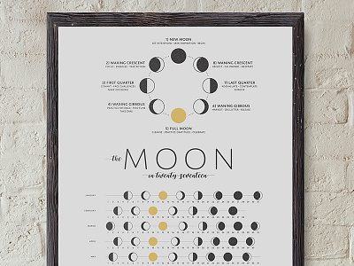 2017 Lunar Calendar calendar poster print