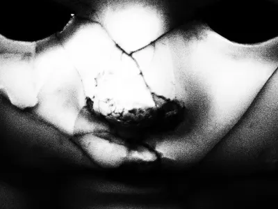 WIP abstract apparel bandmerch cracked doll merch merchandise noise shirt texture tshirt