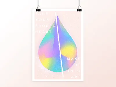 Quote Poster abstract illustration inspirational motivational opulent.studio poster quote