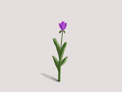 Flowers bouquet flower graphic green illustration plants violet