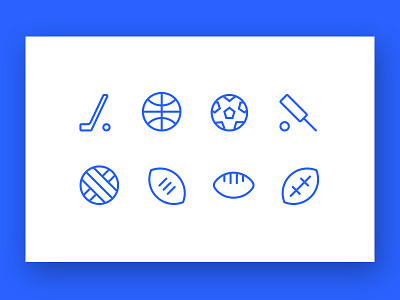 Sport icons afl basketball cricket football hockey icon icons rugby sport volleyball