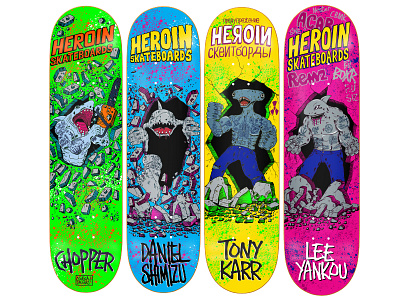 Sharks For Dribbble bath salts dvd heroin skateboards sharks skateboards vhs