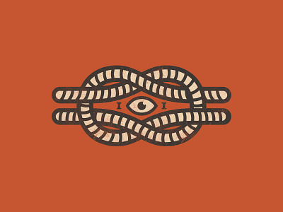 1794 allseeingeye design knot patch scout vintage