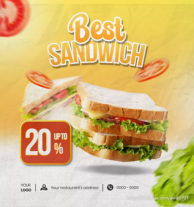 Sandwich deal sandwich poster