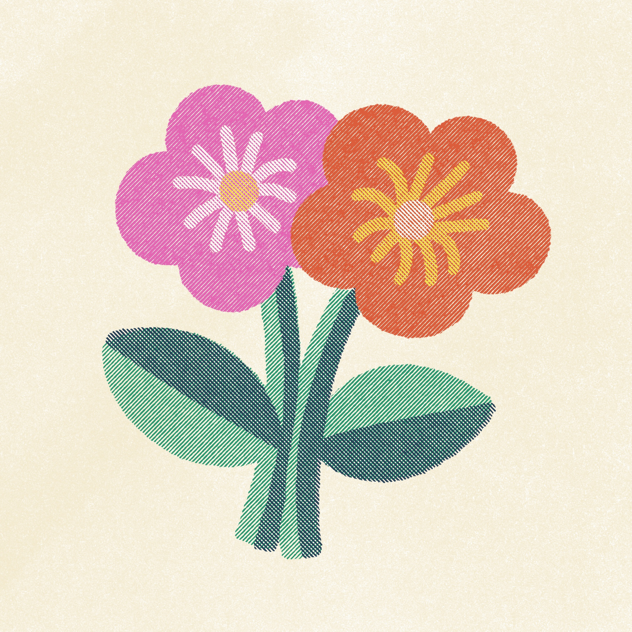 Color & Texture Study illustration procreate