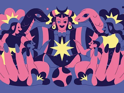 Nike Football / Together We Rise digital illustration diosa illustrator ilustracion sport illustration