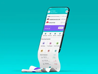 Wisly Fintech Mobile App UI Template banking blockchain figma fintech freebies mobile app mobile banking money template transfer ui wallet web 3 wise