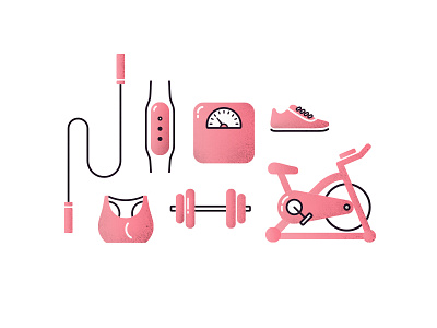 Gym icons fitness gym health icon icons illustration sport weight