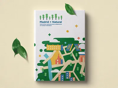 Madrid+Natural brand climate diy environment felt flat handmade illustration natural scissors shapes vector