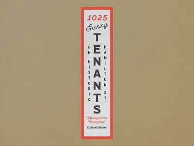 1025 Hamilton Nº 002 branding classic logo philadelphia script serif sign signpainter signpainting timeless typography vintage