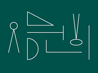 Tools of the Trade architecture compass iconography icons logo protractor ruler t square