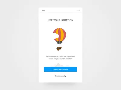New Onboarding android app cinema current location destination ios kino onboarding use walkthrough