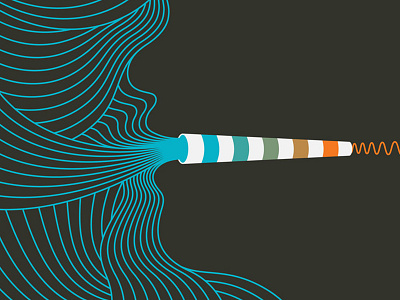 Breathing Power energy illustration poster science