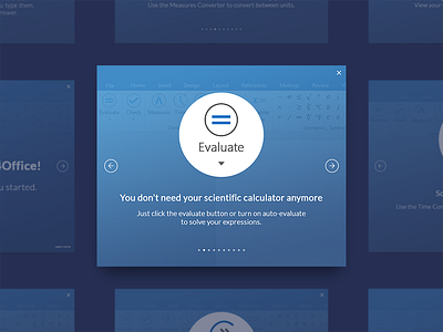Math4Office Walkthrough add on design math4office microsoft office ui ux walkthrough word
