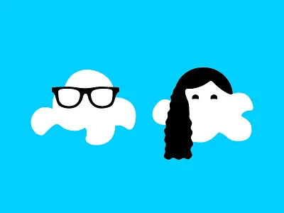 Pipcorn People graphic design illustration people popcorn portrait simple