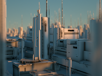 Mos Eisley after effects cinema4d octane