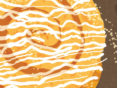 Cinnamon Roll adobe illustrator cinnamon roll food illustration