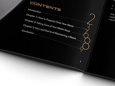 Booklet - SGS Watches booklet design ebook egypt freelance freelancer lithuania print sgs upwork