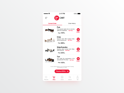 be b. Shopping app app buy cart chair furniture shop ui ux