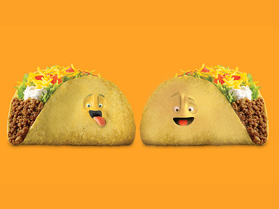 Taco talk character food funny photoshop taco