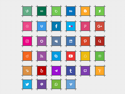 social media icon pack(Multi-Format) | freebie free icon freebie icons social icons social media youtube