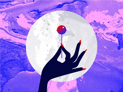 Sucker candy illustration neon sucker texture vector