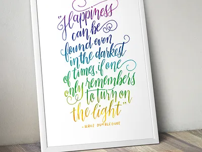 Harry Potter Printable Freebie calligraphy digital download free freebie geek harry potter lettering printable typography