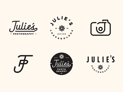 Photography logos badge branding camera crest lockup logo monogram photography roundel script typography