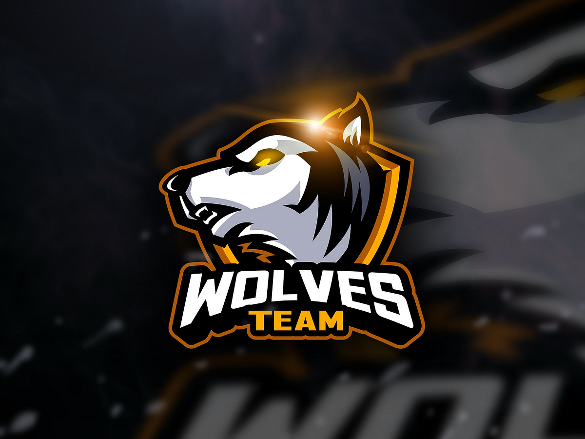 Wolf Team Mascot & Esport Logo by AQR Studio on Dribbble