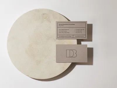 New Work businesscard civilengineers identity logo photography