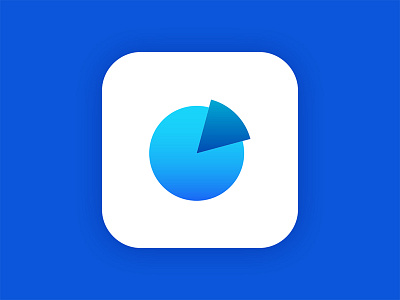 Finance App Icon app icon illustration mobile psd