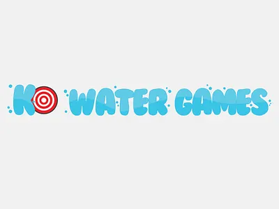 KO Water Games Logo games ko ko water games logo mock water