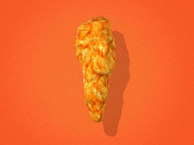 Abe Lincoln Cheeto 360 3d abe after effects animation cheeto maya model motion orange texture turntable