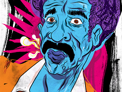 Kings of Comedy #2 Richard Pryor art comedy editorial illustration ink portrait richard pryor