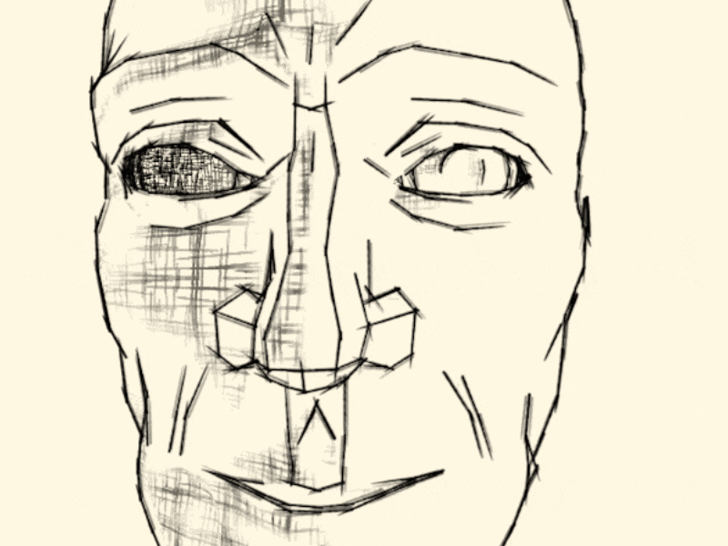 Sketchy Mind 3d ae after effects animation c4d character cinema4d graphics loop motion sketch sketchy