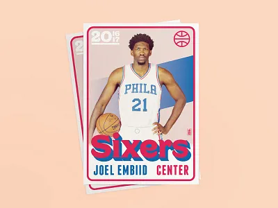 Jojo! all star card joel embiid jojo mixers nba nba card philadelphia 76ers philly