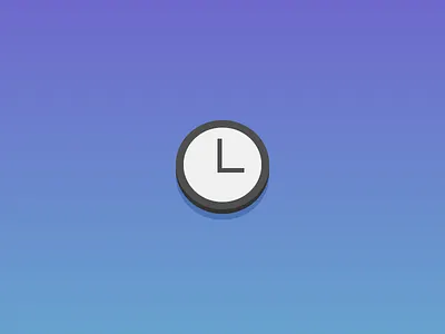 Time Icons: Clock clock future icon rest think time