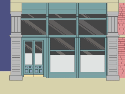 Seattle Sidewalk background city illustration seattle sidewalk vector vector art