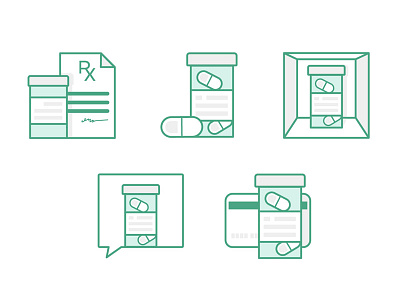 Rx Icons icons illustration rx symbols website