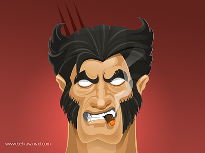 Logan character design illustrator logan wolverine