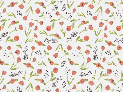 Poppies Pattern amapola betato btato eliz estampado green illustration pattern patterndesign poppies red rosella