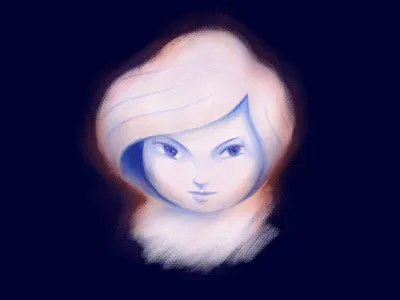 Pastel Study character design ipad oil original pastel pro procreate