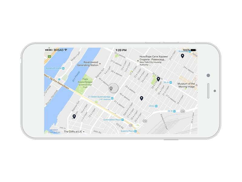 Tutu application hotel map animation application consept design map mobile application travel