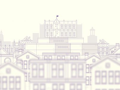 Edinburgh Castle Illustration brand branding castle concept design edinburgh identity illustration logo studio uk