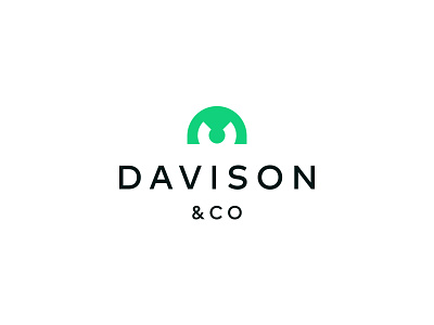 Davison & Co Logo 2 accountant brand branding davison identity illustrator logo photoshop type