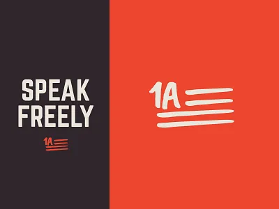1A Logo 1a american branding flag joshua johnson logo npr patriotic public radio wamu