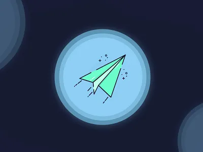 Newsletter paper plane icon flat icon illustration letter line news newsletter outline paper plane send