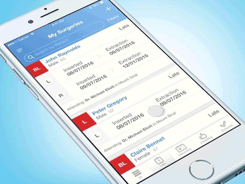 Medical App android app hello ios mobile prototype sketch ui ux