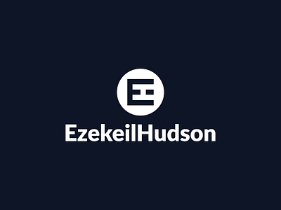 EzekeilHudson Logo Design agency circle design e h icon logo monogram